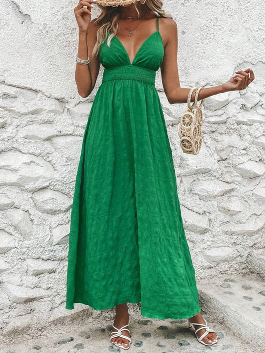 Crisscross Maxi Dress Available in Four Colors