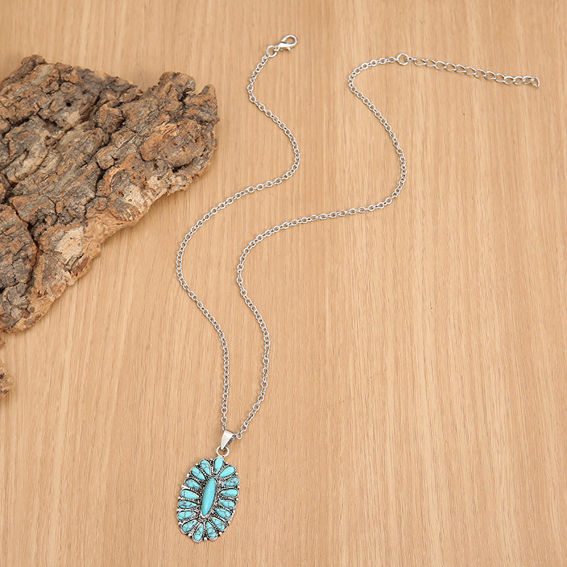 Turquoise Pendant Necklace