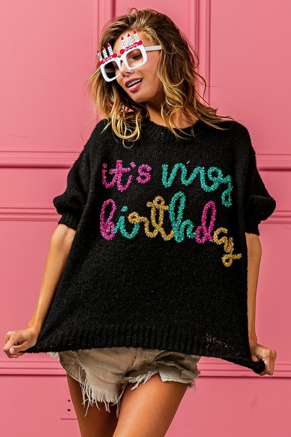 “It’s My Birthday” Sweater