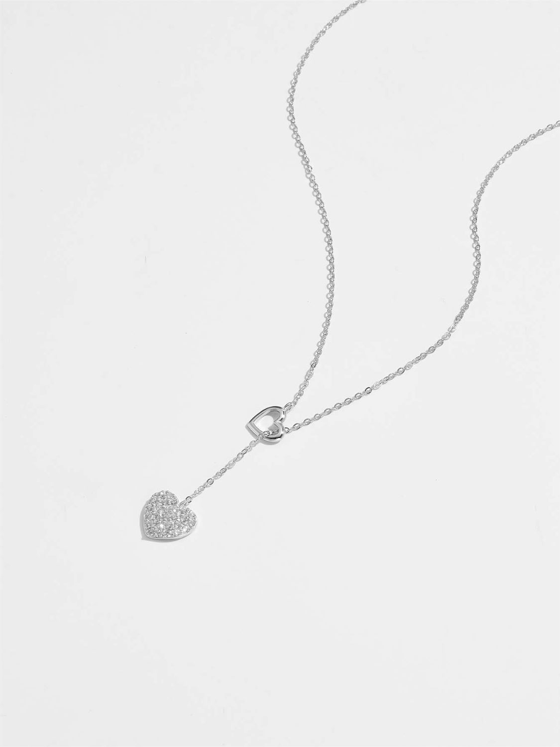 925 Sterling Silver Heart Necklace