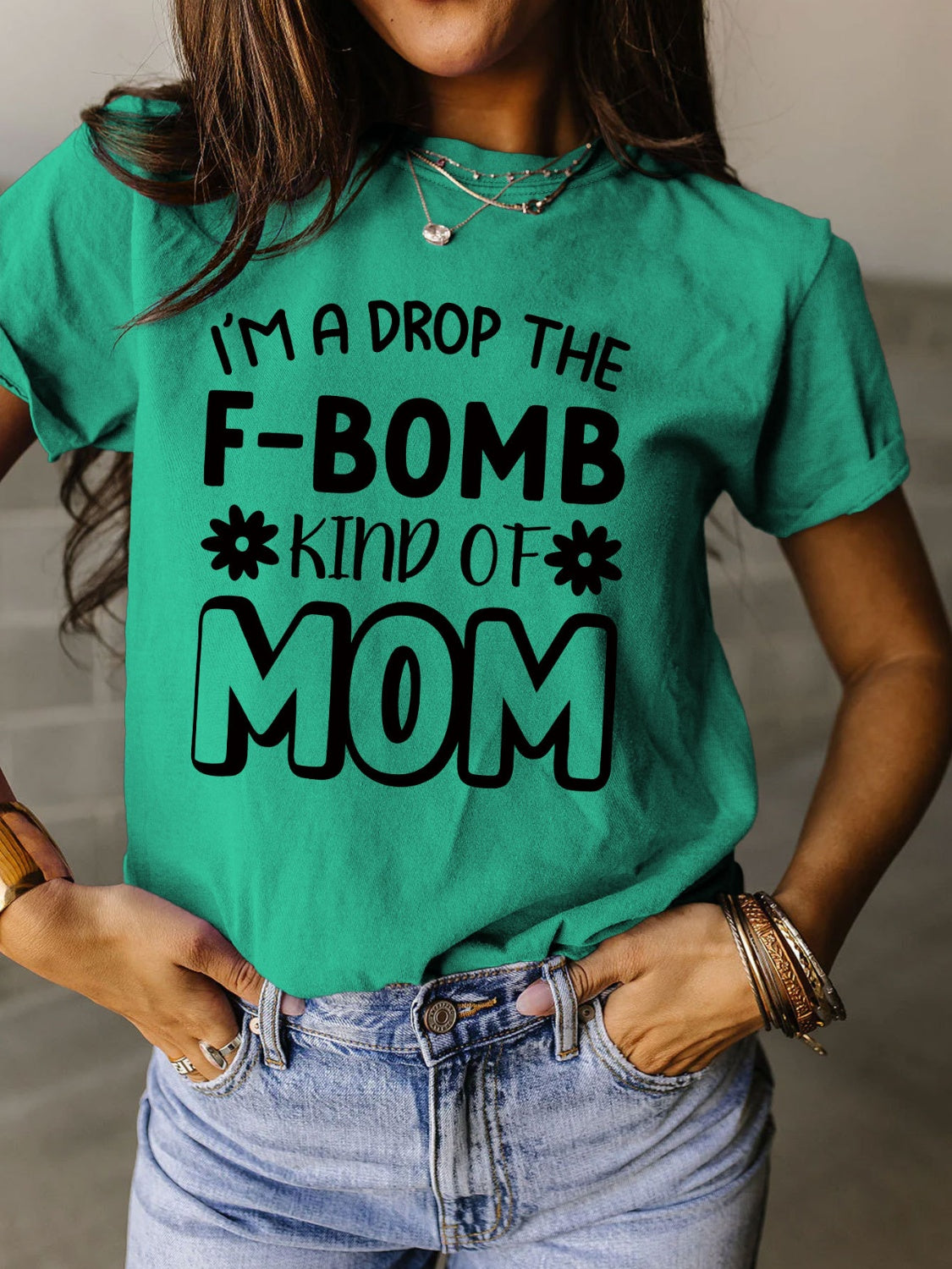 Regular & Full Size F-BOMB KIND OF MOM T-Shirt