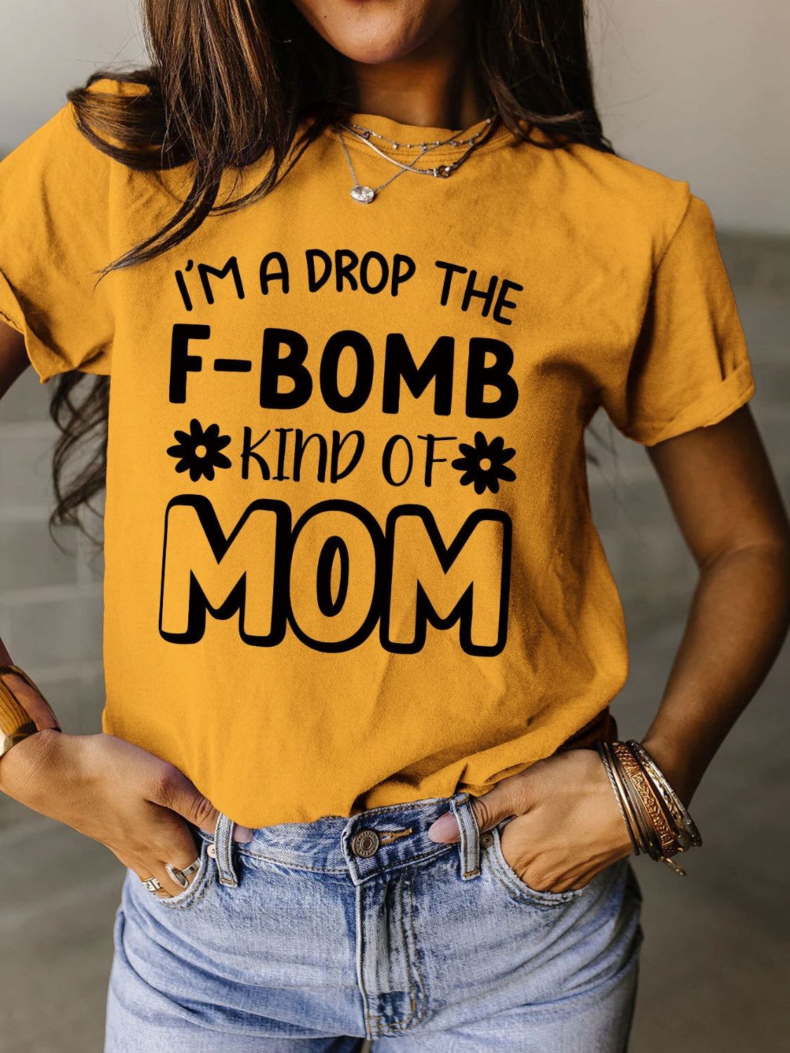 Regular & Full Size F-BOMB KIND OF MOM T-Shirt