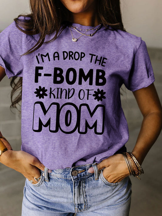 Regular & Full Size F-BOMB KIND OF MOM T-Shirt