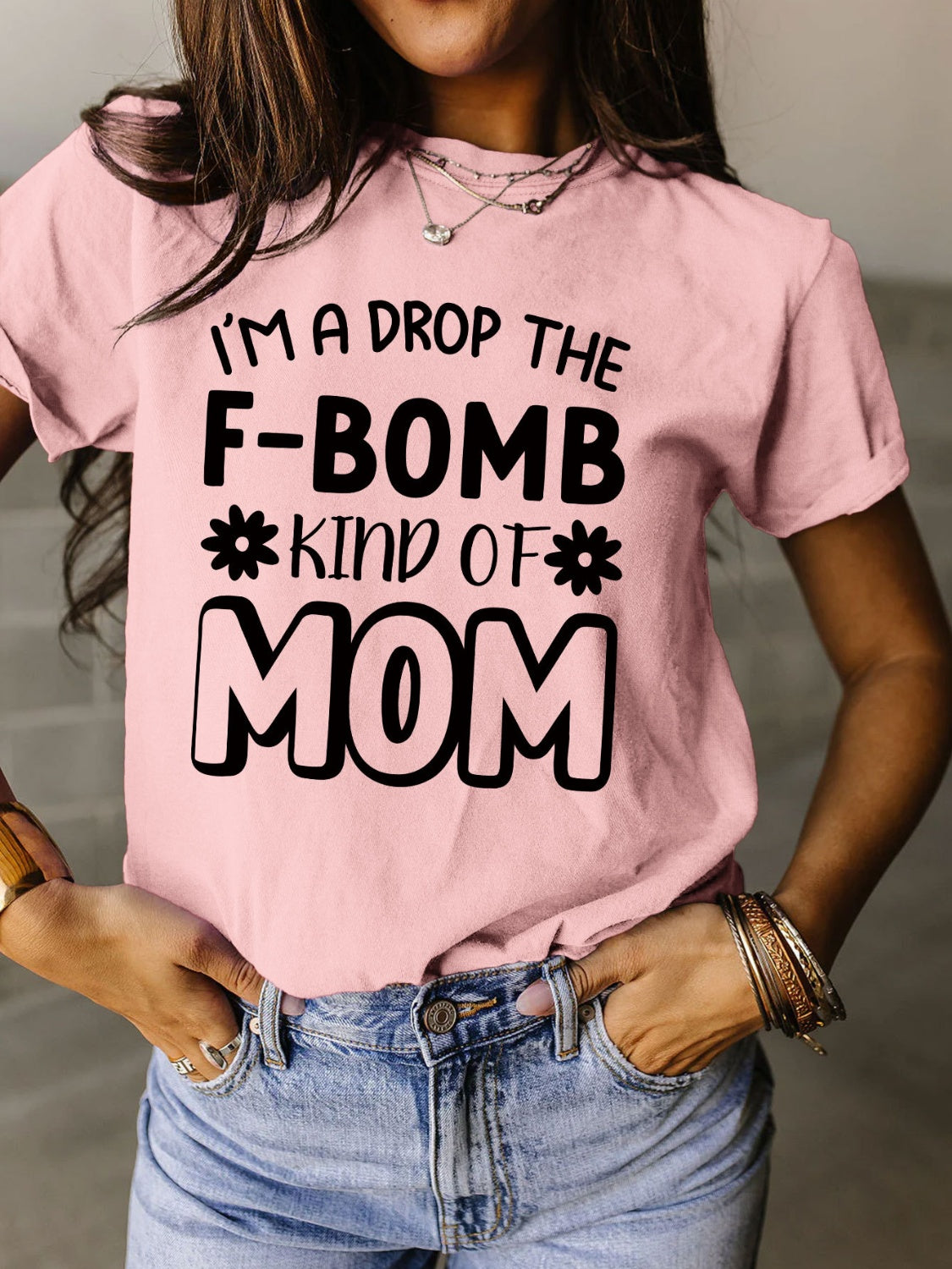 Regular & Full Size F-BOMB KIND OF MOM T-Shirt