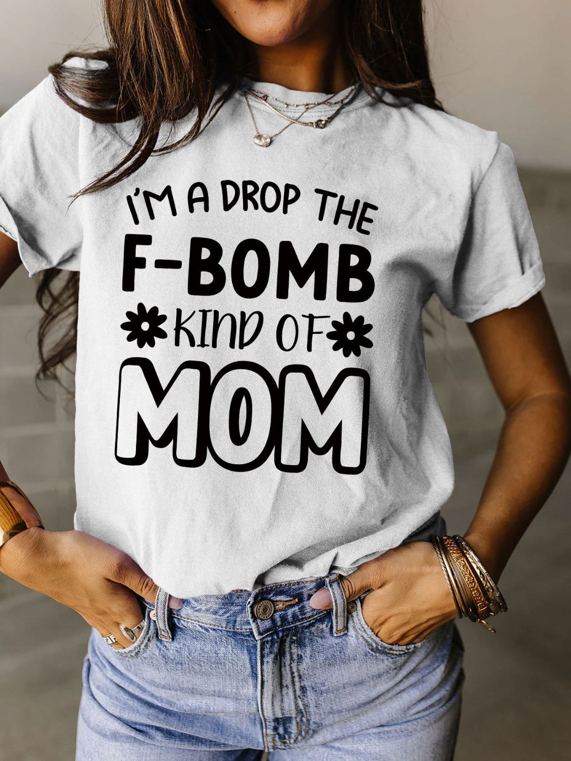 Regular & Full Size F-BOMB KIND OF MOM T-Shirt