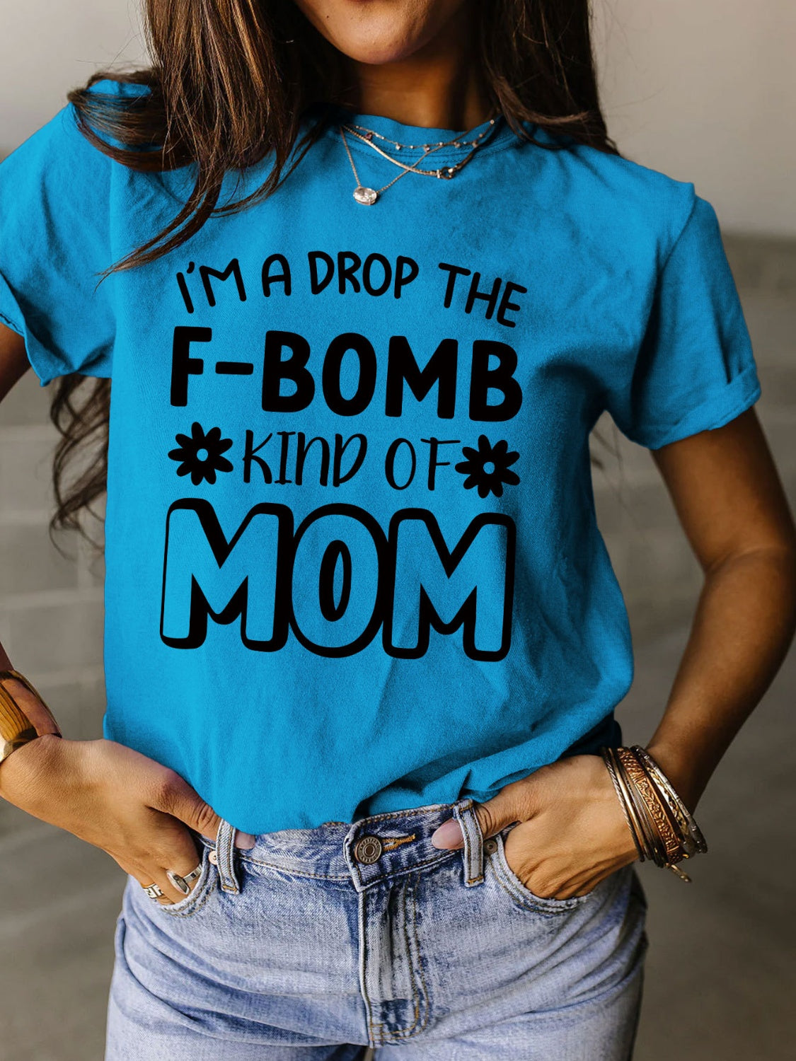 Regular & Full Size F-BOMB KIND OF MOM T-Shirt