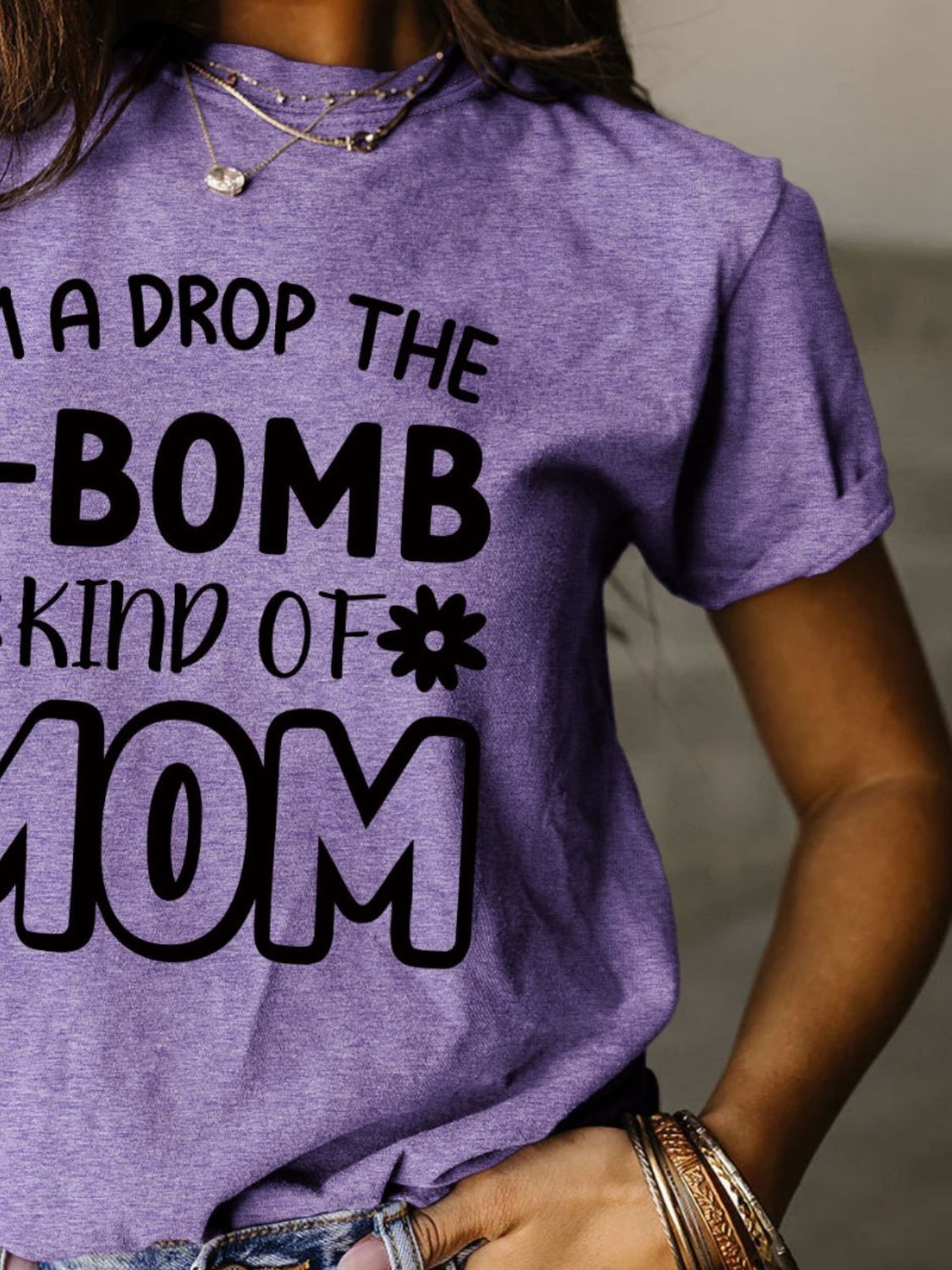 Regular & Full Size F-BOMB KIND OF MOM T-Shirt