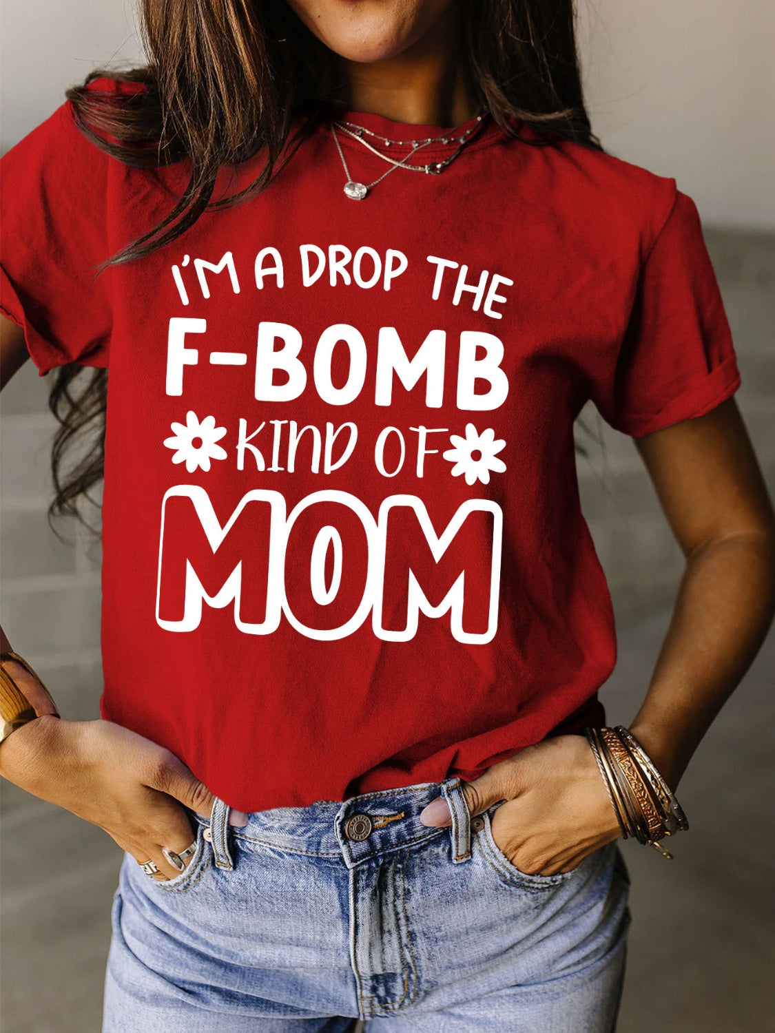 Regular & Full Size F-BOMB KIND OF MOM T-Shirt