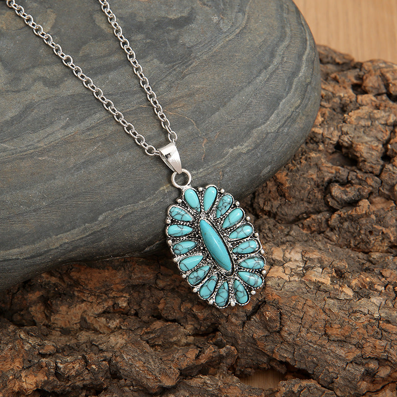 Turquoise Pendant Necklace