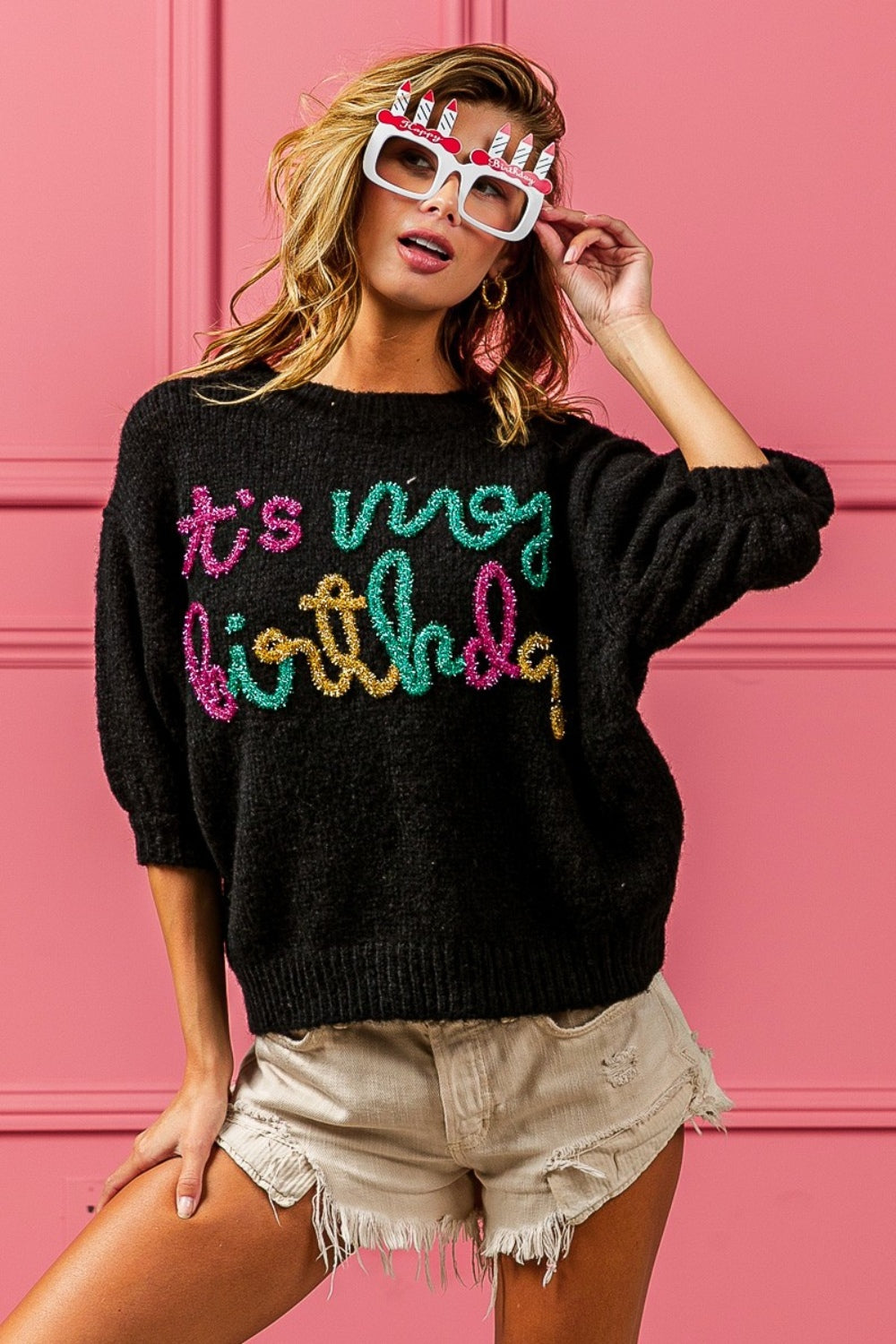 “It’s My Birthday” Sweater