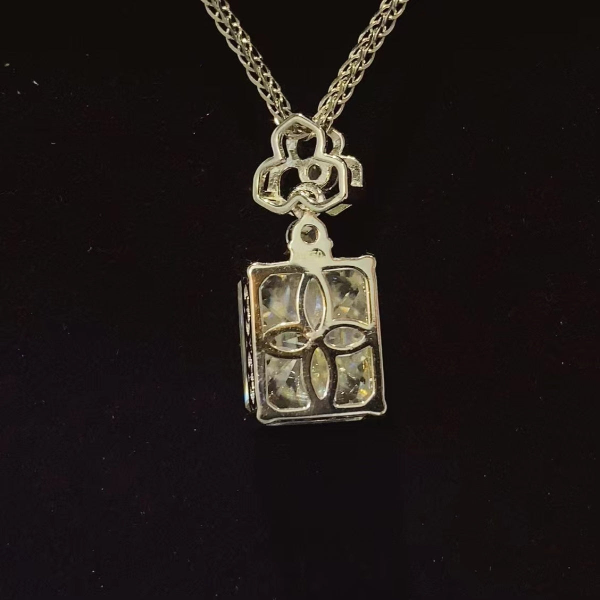 5 Carat Moissanite Necklace