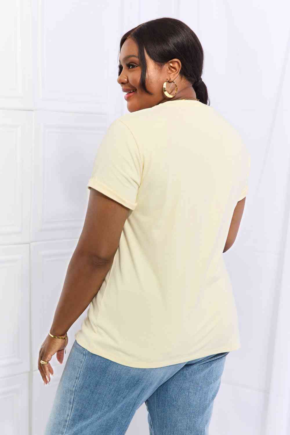 Regular & Plus Size BEAUTIFUL SOUL Graphic Cotton T-Shirt