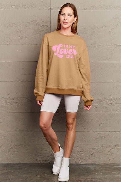 IN MY LOVER ERA Round Neck Sweatshirt