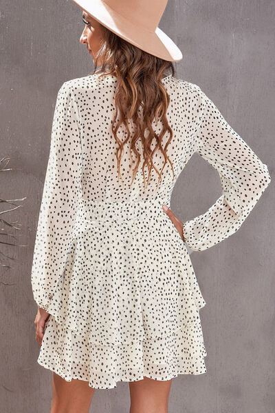 Layered Polka Dot Dress