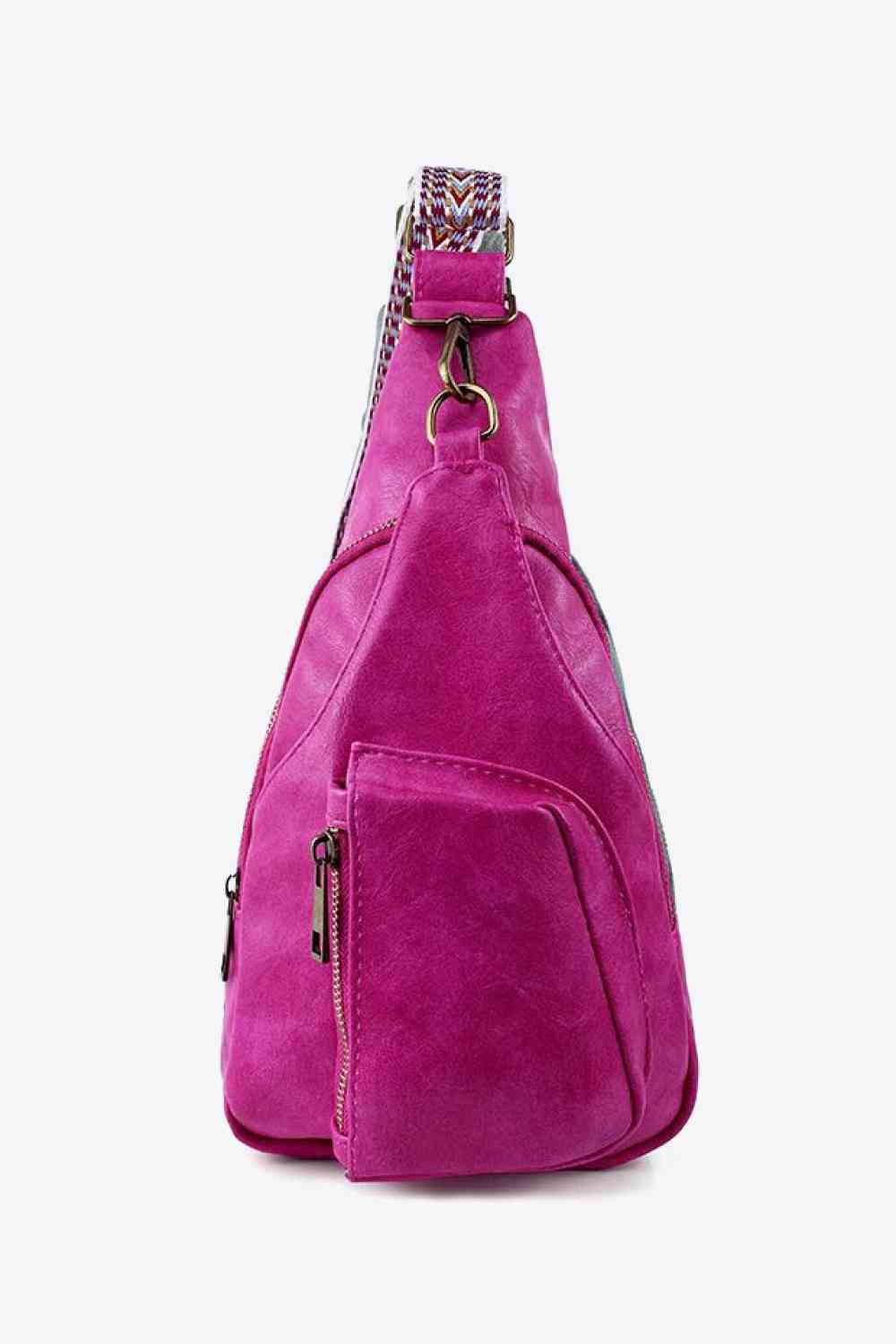 Essential PU Leather Sling Bag