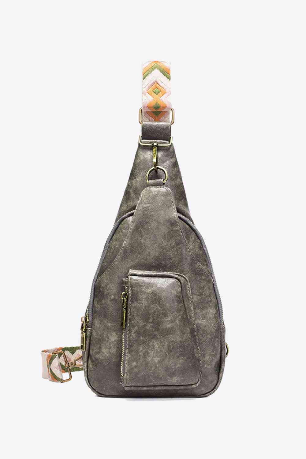 Essential PU Leather Sling Bag