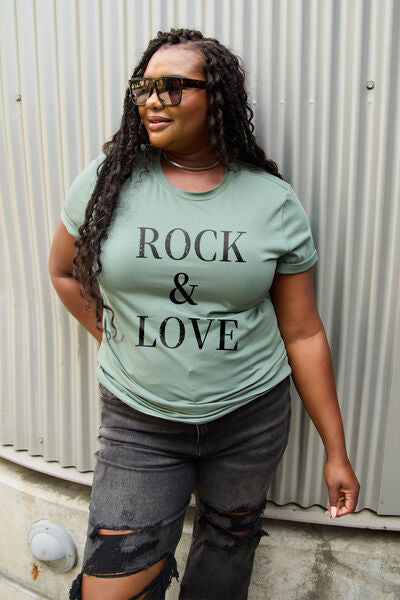 Cute ROCK ＆ LOVE T-Shirt