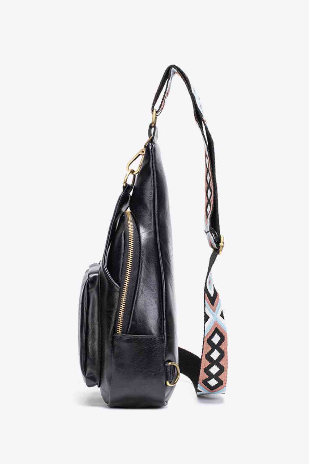 Essential PU Leather Sling Bag