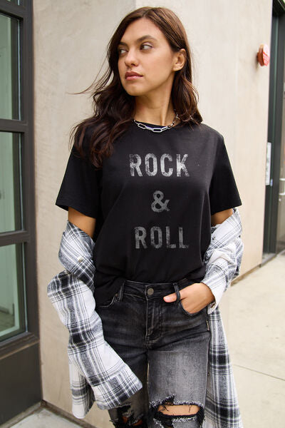 ROCK & ROLL Graphic T-Shirt