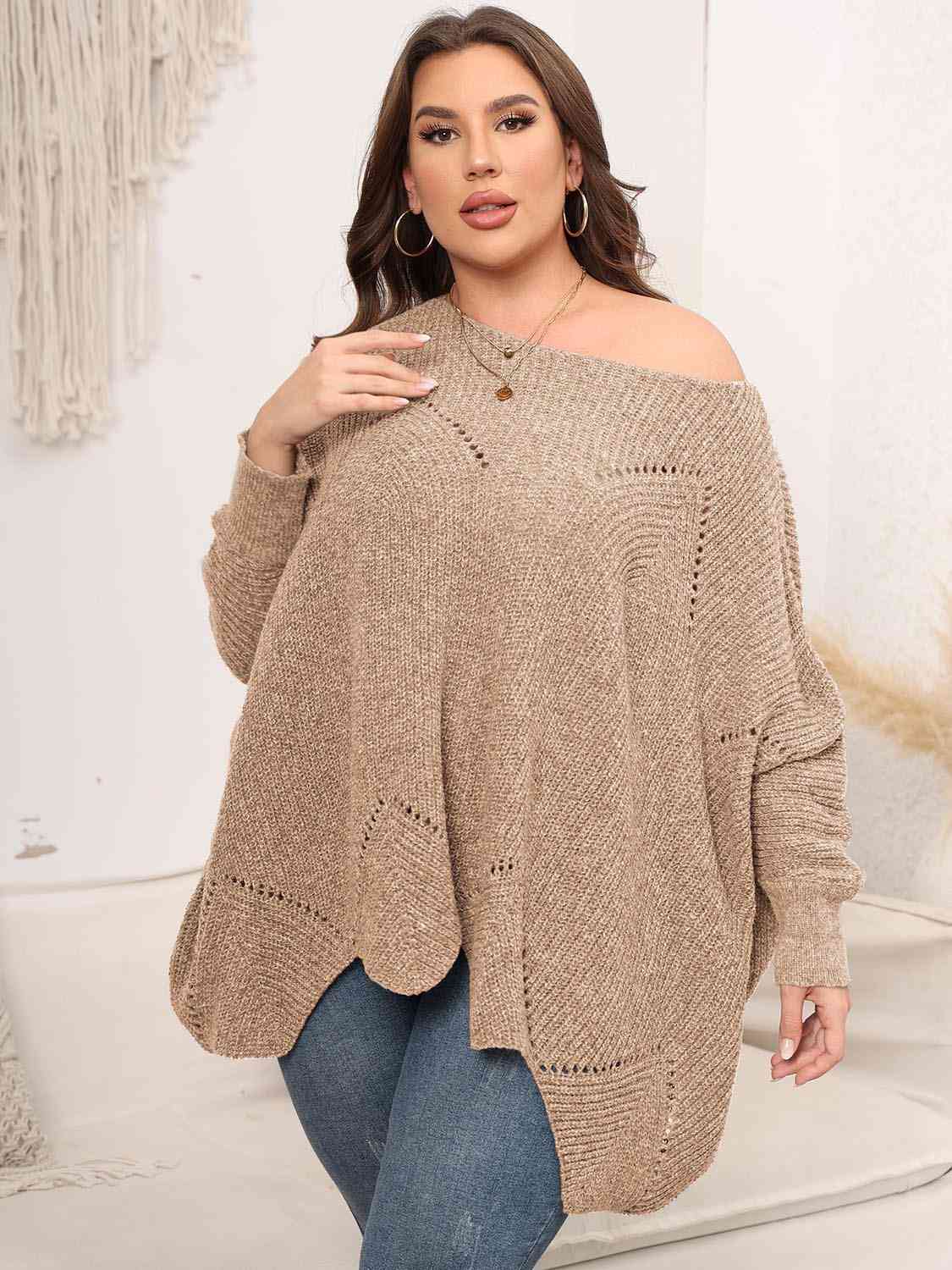 Batwing Sleeve Sweater