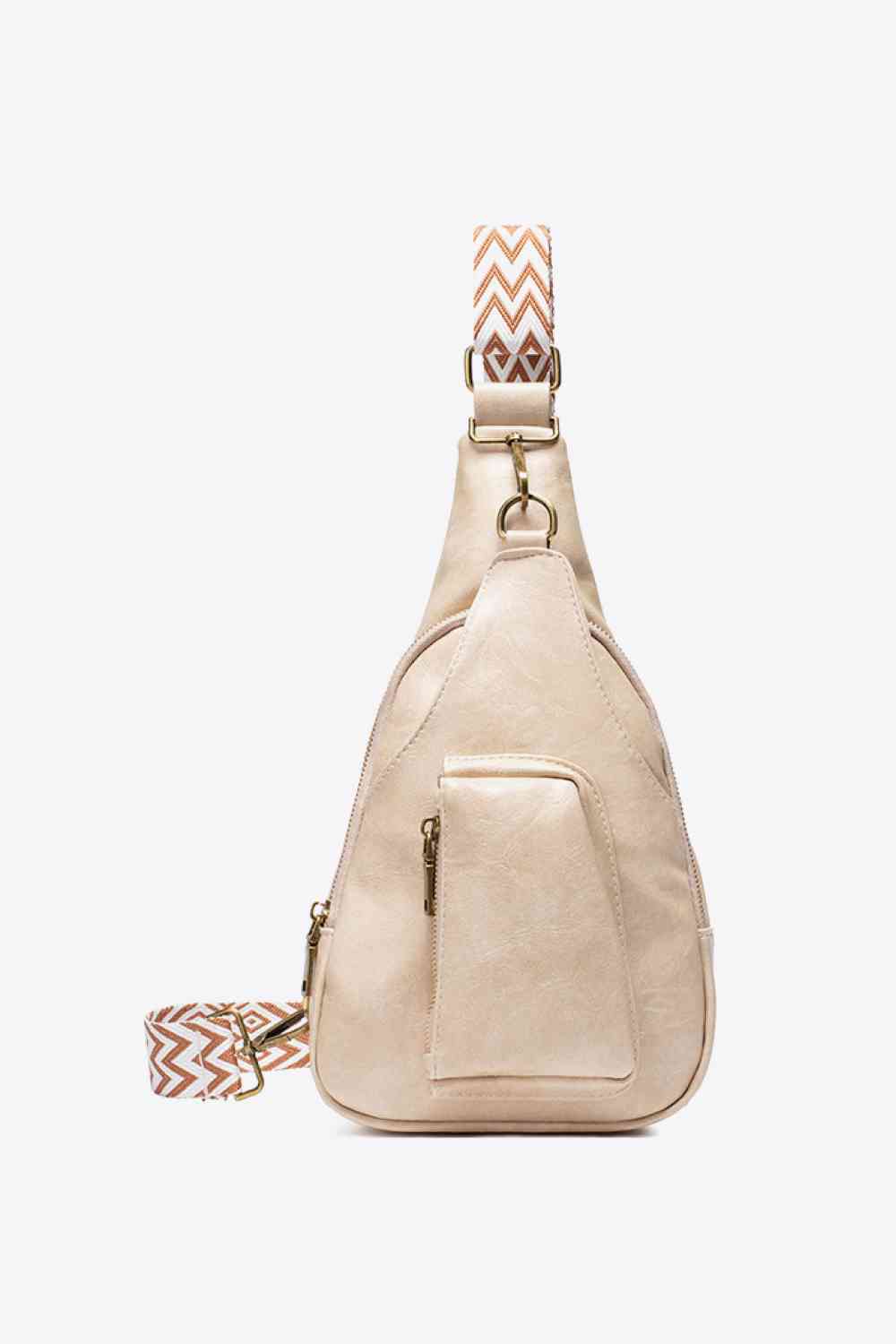 Essential PU Leather Sling Bag