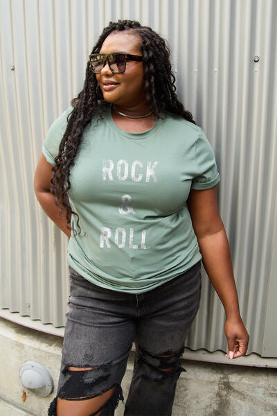 ROCK & ROLL Graphic T-Shirt