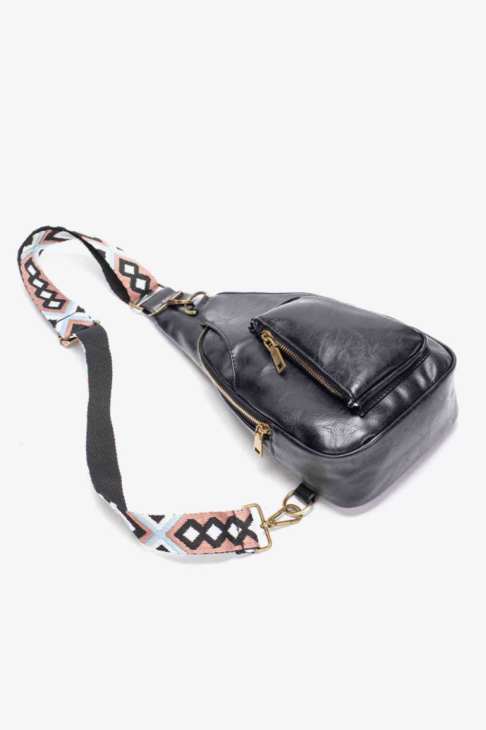 Essential PU Leather Sling Bag