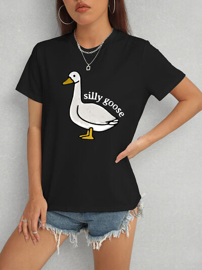 SILLY GOOSE Graphic T-Shirt