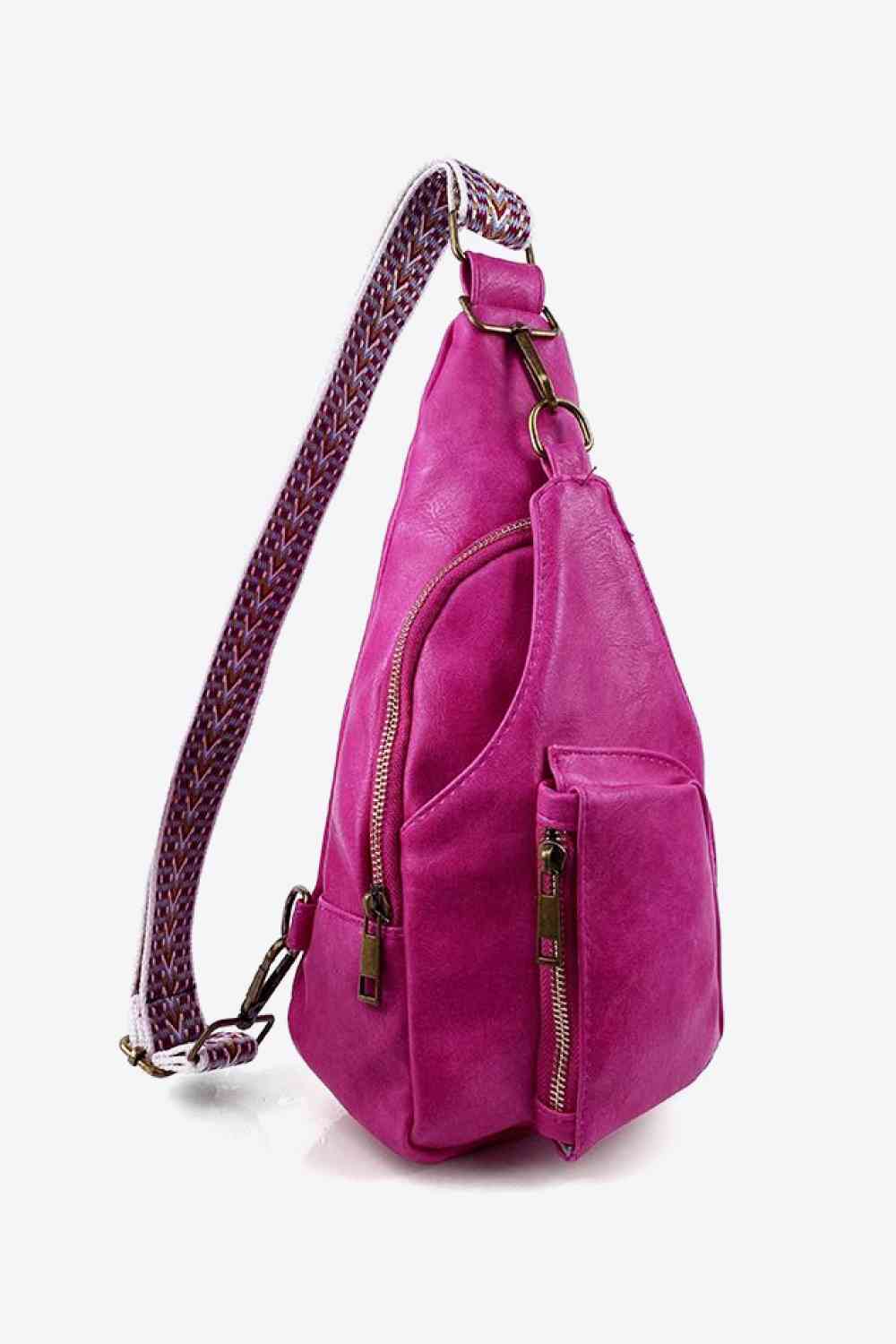 Essential PU Leather Sling Bag