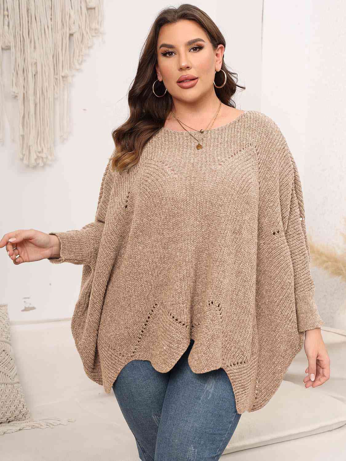 Batwing Sleeve Sweater