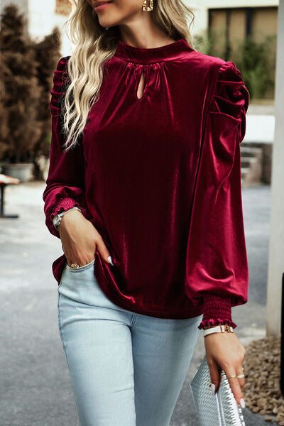 Sophisticated Puff Sleeve Blouse