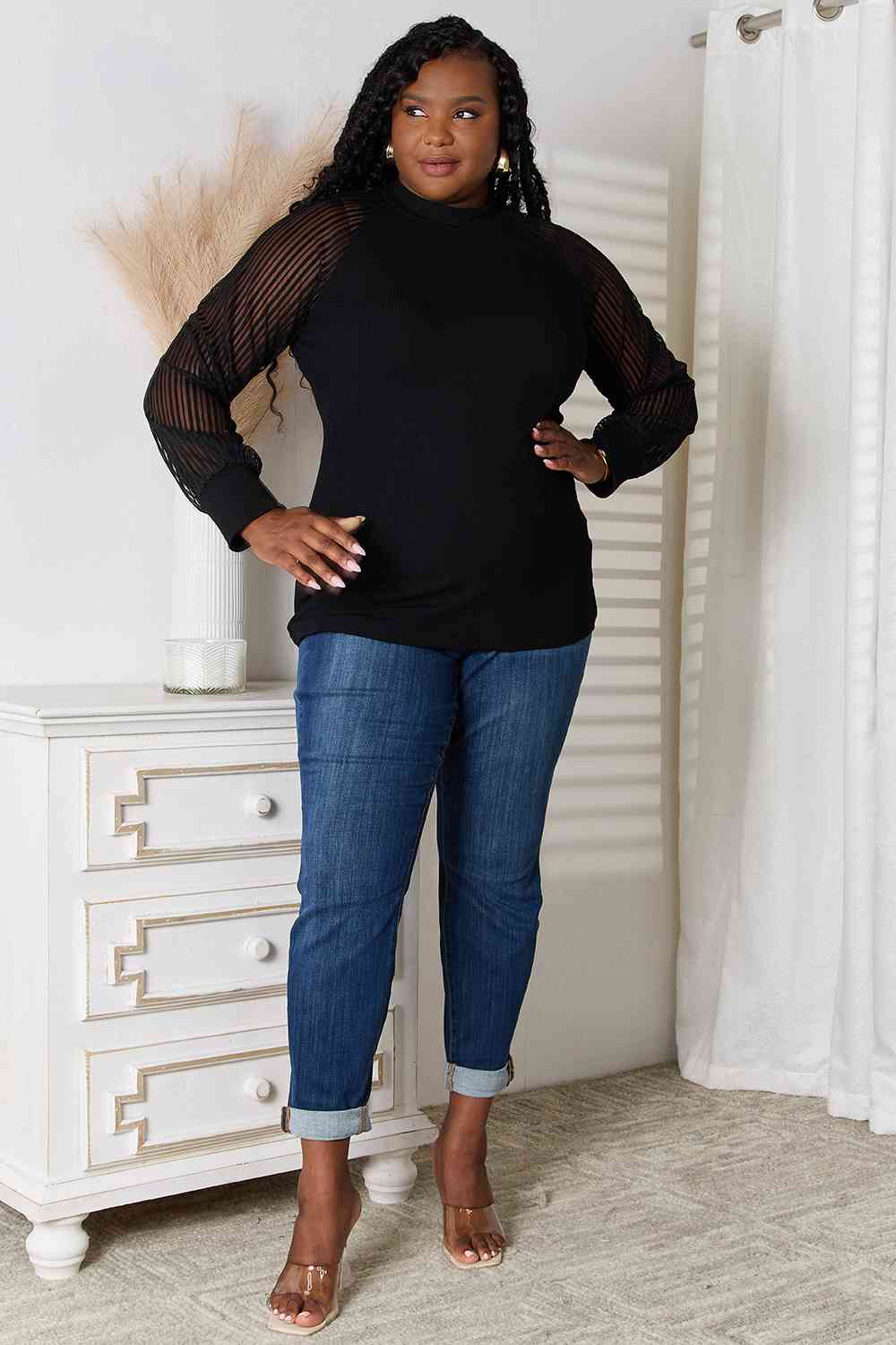 Timeless Raglan Sleeve Blouse