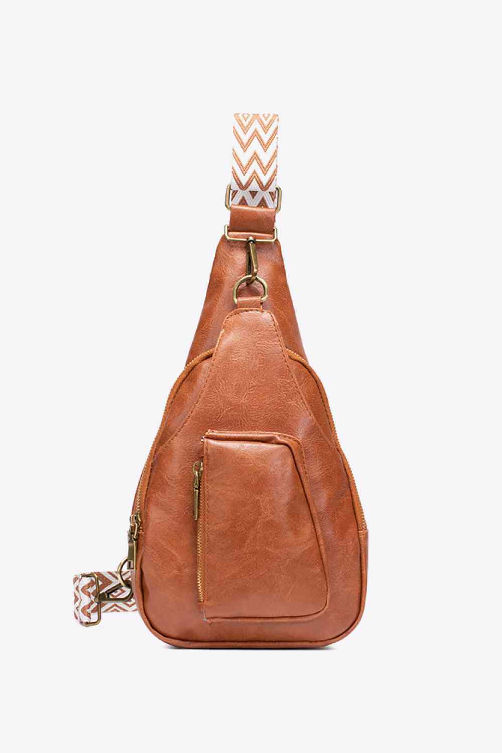 Essential PU Leather Sling Bag