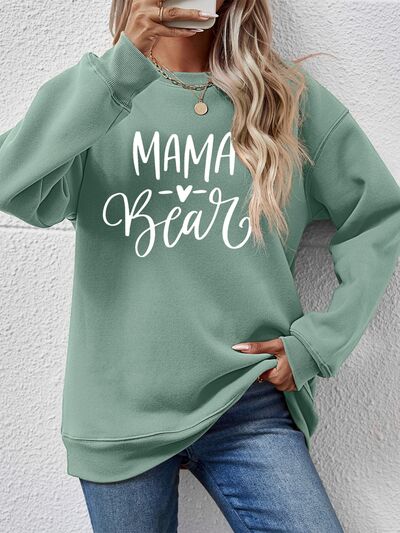 MAMA BEAR Graphic Long Sleeve Sweatshirt