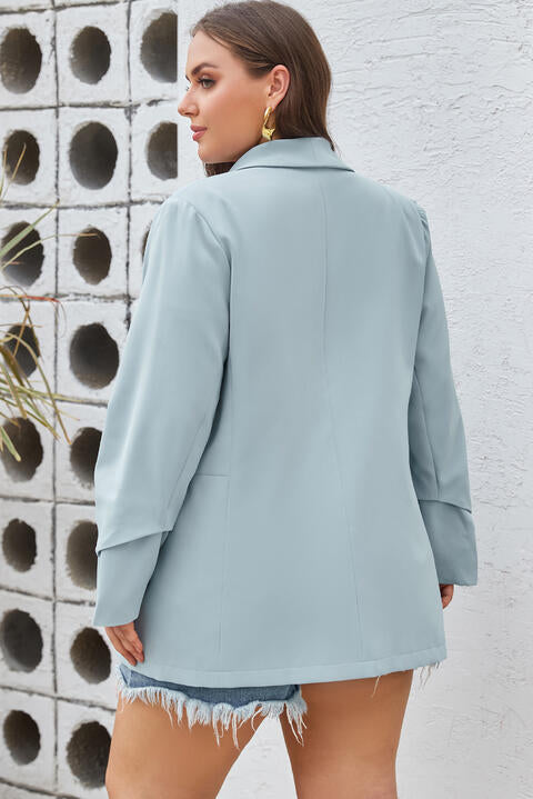 Chic & Curvy Shawl Collar Blazer