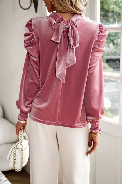 Sophisticated Puff Sleeve Blouse