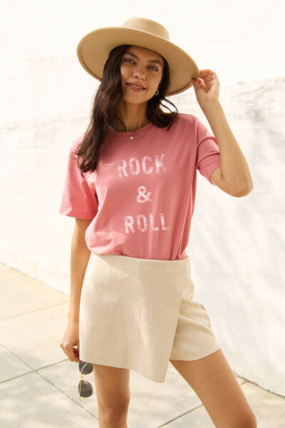 ROCK & ROLL Graphic T-Shirt