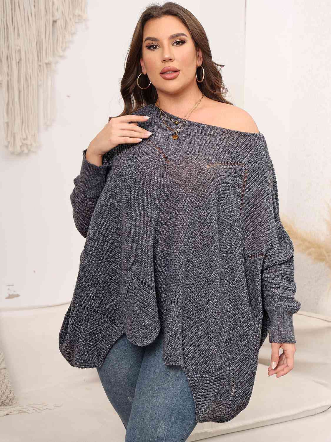 Batwing Sleeve Sweater