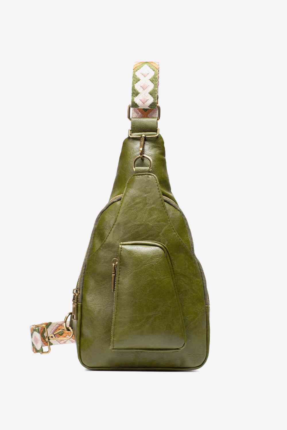 Essential PU Leather Sling Bag