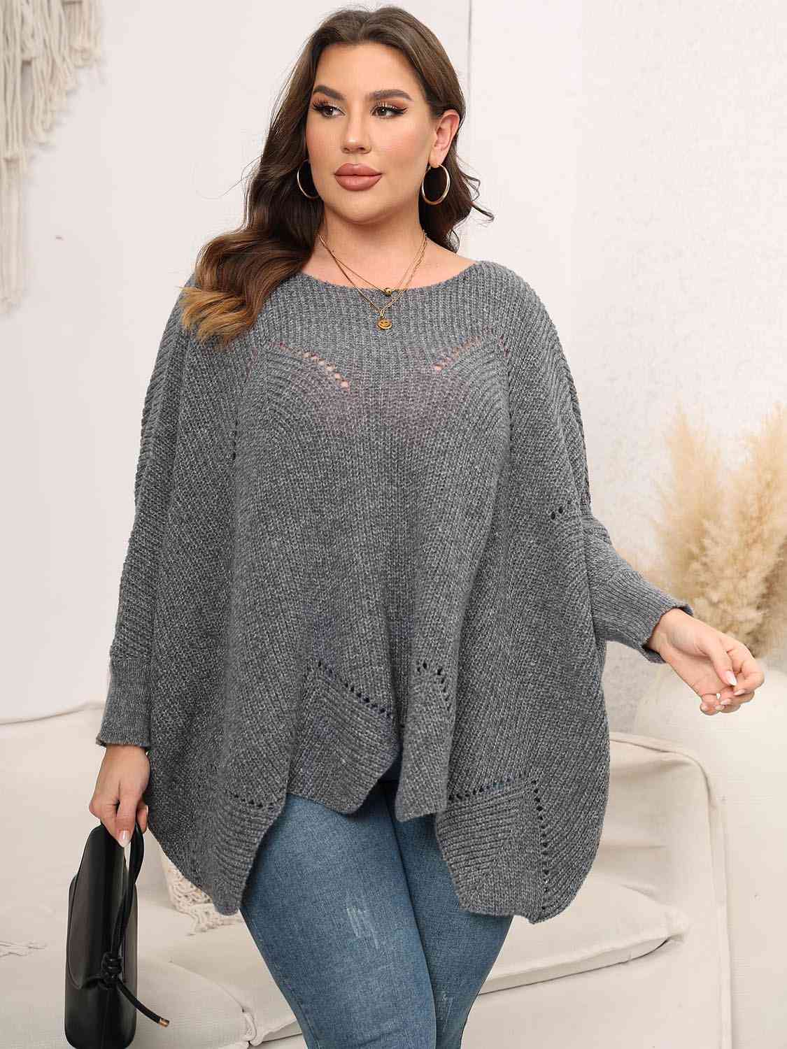 Batwing Sleeve Sweater