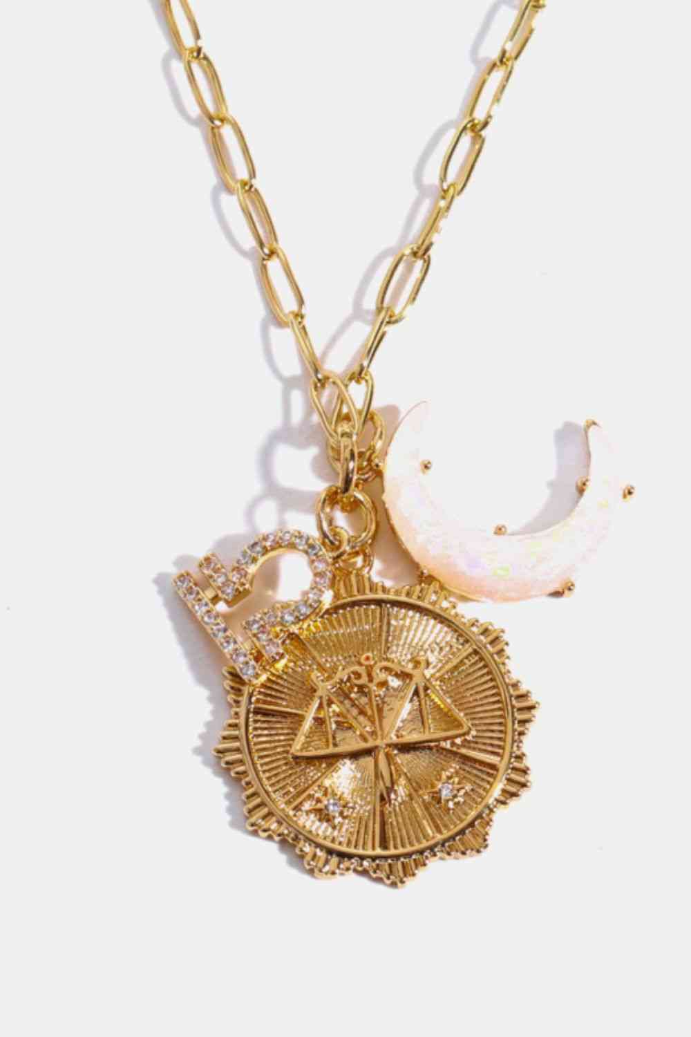 Constellation and Moon Pendant Necklace