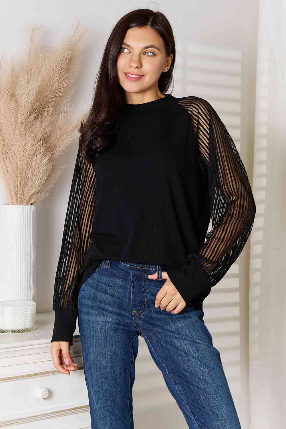 Timeless Raglan Sleeve Blouse